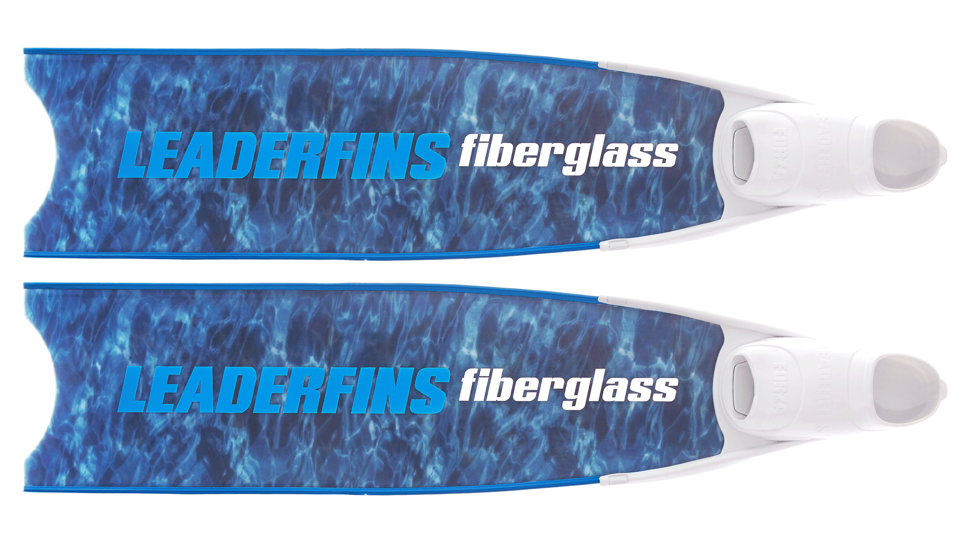 Leaderfins（リーダーフィンズ）BLUE CAMO BI-FINS（ブルーカモ ロング 