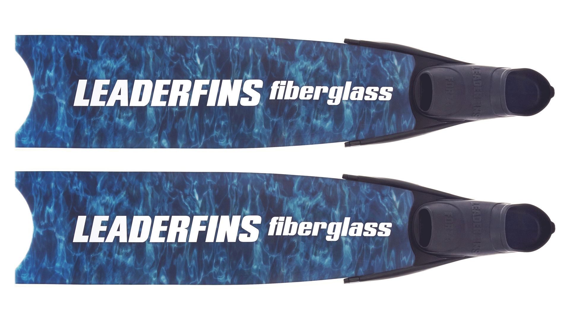 Leaderfins（リーダーフィンズ）BLUE CAMO BI-FINS（ブルーカモ ロング