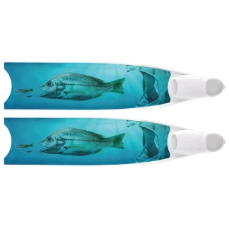 LeaderFins(リーダーフィンズ) Limited Edition Plastic In Ocean Bi-Fins