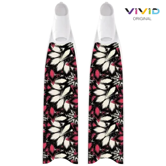 LeaderFins(リーダーフィンズ) Limited Edition Floral Bi-Fins
