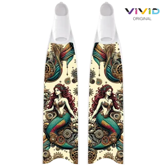 LeaderFins(リーダーフィンズ) DesinersEdition 2024 Limited Edition Steampunk Mermaid Bi-Fins