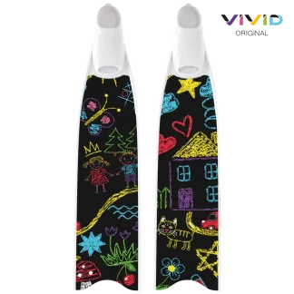 LeaderFins(リーダーフィンズ) Limited Edition Kids Crayon Bi-Fins