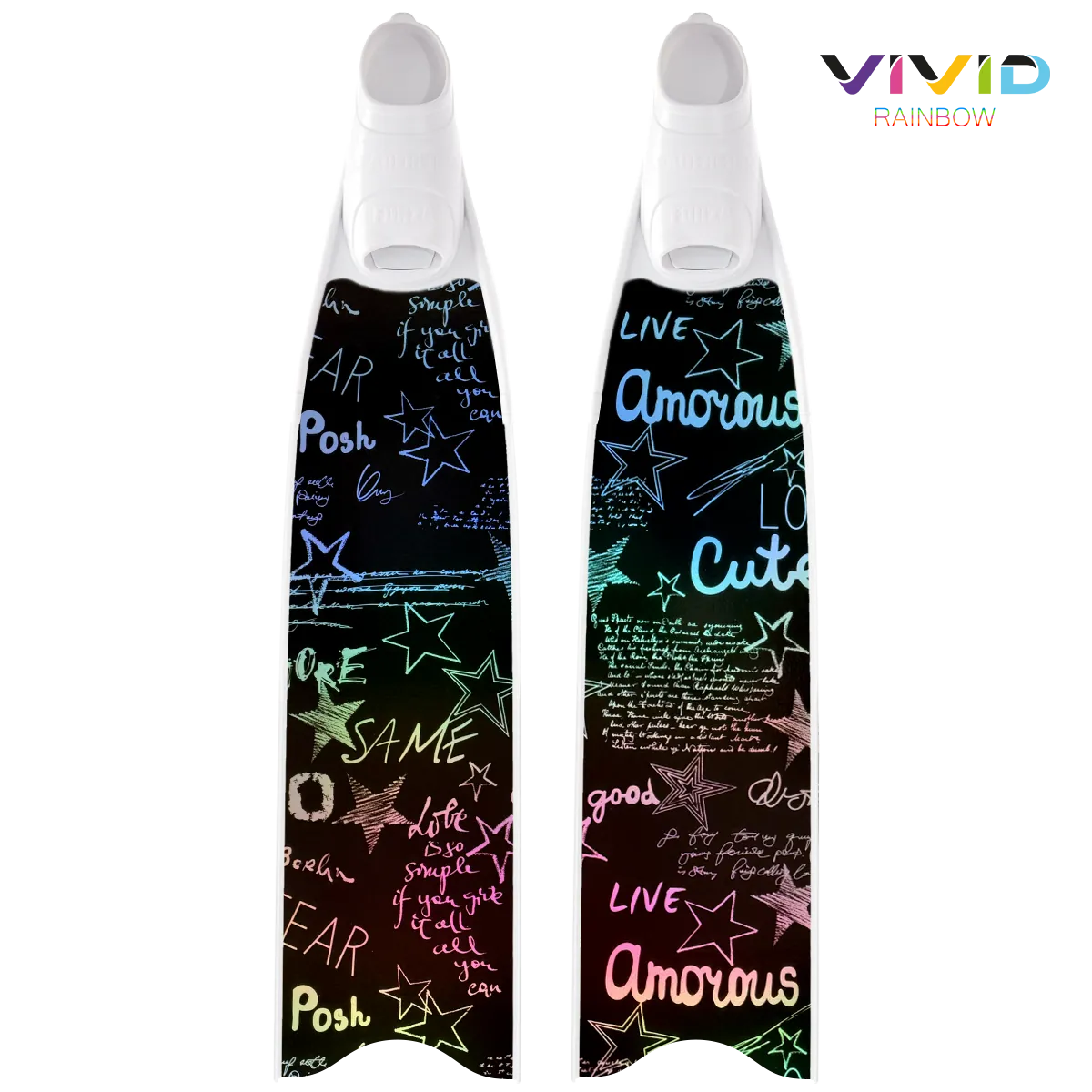 LeaderFins(リーダーフィンズ) Limited Edition Urban Script Bi-Fins - 画像 (2)