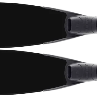 Leaderfins(リーダーフィンズ)BLACK SHORT CARBON BI-FINS(ブラックカーボン ショートフィン)