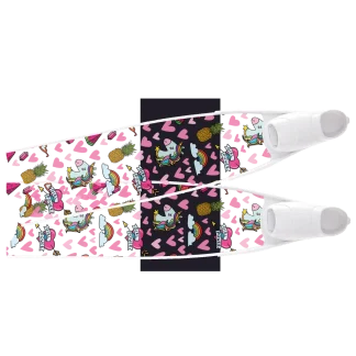 LeaderFins(リーダーフィンズ) DesinersEdition 2023 Semitransparent - Girls Power Bi-Fins