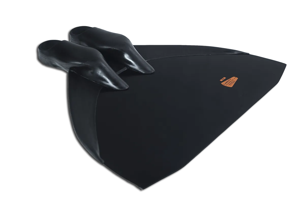 LeaderFins(リーダーフィンズ) HYPER CARBON MONOFIN WITH NEOPRENE SOCKS